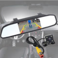 Miniatyrbillede 4 af 4: TD® Backing System 4.3 inches LCD Screen for Car Mirrors Night Vision with Reverse Camera