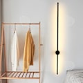 Miniatyrbillede 2 af 4: CONFO® Spejl foran LED-båndlys stue moderne minimalistisk kreativ nordisk linje lampe sengelampe