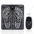 Miniatyrbillede 1 af 4: TD® Massagemad med impulser 6 tilstande Intelligent programmering Fjernbetjening Fodmassagepude
