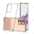 Miniatyrbild 2 av 4: TD® Transparent mobiltelefonfodral Lämplig för S20 linsskydd Stöt- och fallbeständig TPU flexi