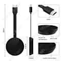 Miniatyrbillede 2 af 4: TD Smart tv boks tv 1920x1080p hd wifi set-top boks internet bluetooth cast skærm multimedia spiller boks tv boks internet set-top boks