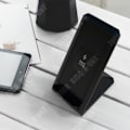 Miniatyrbillede 2 af 4: TD® Støtte til bord trådløs oplader med blæser, lodret kølebase tilpasset horisontal og vertikal vind 1
