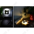 Miniatyrbillede 4 af 4: TD® USB Humidifier underligt krop lys nat sensor LED lampe værelse Kreativ Skab Lys