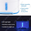 Miniatyrbillede 3 af 4: TD® Pet Water Fountain Elektrisk Rustfrit Stål LED Cirkulerende Vanddispenser Filtreringspatron