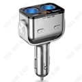 Miniatyrbillede 1 af 4: TD® Oplader til bilens cigarettænder, hurtigopladning, høj effekt, bilforlængergaranti tre i én