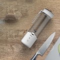 Miniatyrbild 4 av 4: CONFO Livsmedelsklassad borosilikatglas Mini Elektrisk Juicer Bärbar multifunktionell kopp Juicekopp --bla