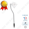 Miniatyrbillede 1 af 4: TD® 4 stk LED Solcellelampe Diamant Farveskiftende Lys Dekoration Have Lampe Udendørs Ny 30cm