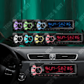 Pikkukuva 4 / 4: TD® Bluetooth-autoradio bluetooth MP3-soitin 12V kaksois-USB FM matkapuhelin ja kortinlukija seitsemällä väriavarilla