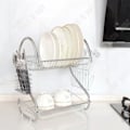 Miniatyrbillede 3 af 4: TD® Multifunktionel dobbeltlag opvaskekurv af type S køkkenopbevaring af service med dobbeltlag