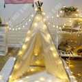 Miniatyrbillede 4 af 4: TD® Lyskæde med LED Jule Stjerner Varm Hvid Belysning Dekorative Lys til Fest Jul 6M 40LEDs Bo06543