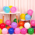 Miniatyrbild 4 av 4: Ballonger - TD® - Blandade färger - 100 stycken - 10 tum - Matt latex blandad färg