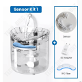 Miniatyrbillede 2 af 4: TD® Vanddispenser til katte med automatisk cirkulation og filtrering, intelligent vandskål, vanddispenser til kæledyr