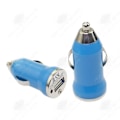 Miniatyrbillede 4 af 4: HTBE® mini biloplader med enkelt bullet port 1A og blå IC beskyttelsescharger, universel til biler og lastbiler