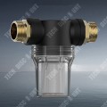 Miniatyrbillede 3 af 4: TD® Vandrensningsanlæg ved sedimentering Vande indgang Pumpefilter inline Slangefilter Tilslutning til vandrensningsanlæg