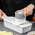 Miniatyrbillede 3 af 4: CONFO® Hjemme kartoffelknuser, multifunktionelt køkkenredskab til skæring af grøntsager, radiserens i rustfrit stål