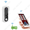 Miniatyrbillede 3 af 4: TD® Tuya intelligent lavenergi overvågning katteøje have besøgsbesked trådløs wifi videoovervågning lyd