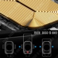 Miniatyrbillede 3 af 4: Trådløs oplader - TD - Hurtig opladning 15W - Intelligent detektion - 360° rotation - USB Sort Svart