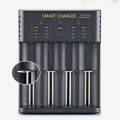 Miniatyrbillede 4 af 4: Batterioplader - TD - 4 pladser - Overbelastningsbeskyttelse - LED-display - USB