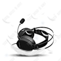 Miniatyrbild 4 av 4: TD® Hörlurar med ledning Vikbar förvaring Tyst brusreducering Mikrofondesign Headset för spel