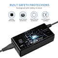 Miniatyrbild 2 av 4: TD® datoradapter 12-24V justerbar 96W multifunktionell nätadapter för bärbar dator