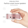 Pikkukuva 4 / 4: I® Bluetooth-kaiutin matkalla, ultra-kannettava auto - Kannettava kaiutin - Mobiilikaiutin - Hopeinen Bluetooth-kaiutin