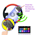 Miniatyrbillede 2 af 4: Bluetooth headset - CONFO - Call system - Smart remote control - Steering wheel buttons - Wireless Svart