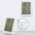 Miniatyrbillede 4 af 4: vejrmonitor TD® 122*91*28mm - Digitalt LCD-display - Temperatur- og fugtighedskontrol