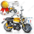 Miniatyrbild 1 av 4: TD® byggstenar för barn pedagogisk intelligens monterad leksak terrängmotorcykel serie pojkar komplett modell