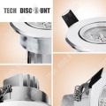 Miniatyrbillede 3 af 4: TD® Lampe Lumière spot loftlygte lys design elegant projektor væglampe høj effekt praktisk hjem dekoration bea