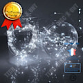 Miniatyrbild 1 av 3: TD®-paket med 3 LED Fairy Lights 10m 100 LEDs, Cool White, för sovrum