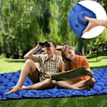 Miniatyrbild 4 av 4: TD® Camping uppblåsbar kudde ultralätt utomhuspress automatisk uppblåsbar kudde kan skarvas uppblåsbar tältsäng
