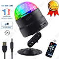 Miniatyrbillede 1 af 4: TD® disco scene lampe USB trådløs farvet LED fødselsdag projektor magisk kugle lys computere fjernbetjening stemmestyring