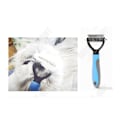 Miniatyrbillede 2 af 4: TD® Speciel furtrimmeskamm til hunde til kæledyr Dobbelt-sidet knopkniv til små og store hunde