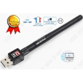 Pikkukuva 1 / 4: TD® Langaton verkkokortti wifi-vastaanotin usb-verkkokortti antennilla 150m mini verkkosovitin kannettava langaton