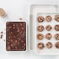 Miniatyrbild 3 av 4: TD® rektangulär bakpanna förtjockad kolstål kakform bakverktyg Tjock nonstick bakpanna