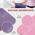 Pikkukuva 3 / 4: TD® Luonnollisesta kumista valmistettu joogamatto, paksuuntuva ja laajeneva ammattimainen anti-slip liikuntamatto.