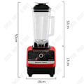 Miniatyrbild 4 av 4: TD® multifunktionell dubbelkoppsväggbrytare, hushållsmixer med hög effekt, smoothie och fruktjuicer