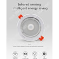 Miniatyrbillede 2 af 4: TD® LED loftlampe til stue børneværelse dreng projektor glødelampe infrarød sensor loftbelysning indbygningsarmatur