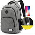 Miniatyrbild 2 av 4: Universal 15,6-tums ryggsäck för bärbar dator med USB-laddningsport för Business College-ryggsäck