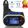 Miniatyrbillede 1 af 4: TD® Bluetooth FM transmitter bil trådløs TV optisk musik USB adapter radio oplader MP3 handsfree iPhone smartphones