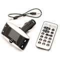 Miniatyrbillede 1 af 4: TD® FM Transmitter Håndfri Læser til Bil MP3 Modulator FM-transmitter Bluetooth Version USB med fjernbetjening skærm