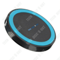 Miniatyrbillede 2 af 4: Trådløs oplader - TD® - Boost Up - Kompakt - Kompatibel med Qi - 5W Sort Svart
