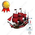 Miniatyrbillede 2 af 4: TD® Byggelegetøj til voksne, piratskibsmodel