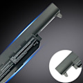 Pikkukuva 4 / 4: Tietokoneen akku TD® 4400 mAh Yhteensopiva A32-K55 X75A X75V X75VB X75VC X75VD Kestävä