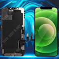Miniatyrbillede 3 af 5: Fuldskærm - Tech Discount - iPhone 6 Plus - Sort - HD - Følsom