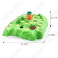 Miniatyrbillede 4 af 4: TD® Dame Rabbit Cross-Country Contest for Kids to Defend the Carrot Rabbit Trap Board Game