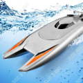 Miniatyrbillede 3 af 4: TD® Speedbåd legetøj til børn med højhastigheds yacht 2.4G fjernstyret båd 7.4V højkapacitetsbatteri