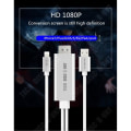 Miniatyrbillede 3 af 4: TD® MHL Micro USB til HDMI 1080P HD TV Adapter til Android Tablet iPhone USB engelsk stikkontakt lightning jack SIM kort