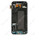 Pikkukuva 3 / 4: TD® Sopii Samsung S6 G920 -puhelimen kosketusnäytölle, LCD-näyttö koko LCD-kehyksellä kullassa.
