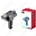 Pikkukuva 1 / 4: TD® Bluetooth FM-lähetin, Bluetooth-handsfree-auton laturi, mp3 3.1a kaksois-USB-portti, PD-lataus taksille.
